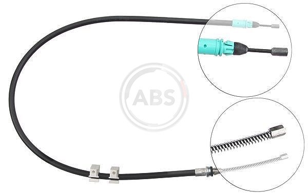 A.b.s. Seilzug, Feststellbremse [Hersteller-Nr. K13776] für Smart