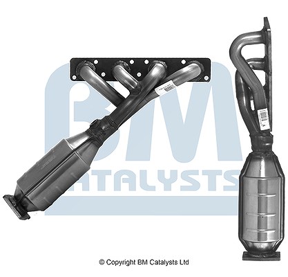 Bm Catalysts Katalysator inkl. Montagesatz [Hersteller-Nr. BM91184H] für BMW