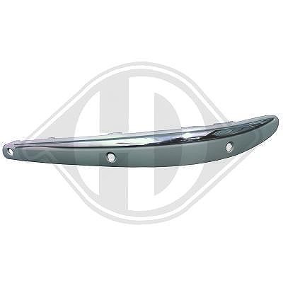 Diederichs Zier-/Schutzleiste, Stoßfänger [Hersteller-Nr. 1615263] für Mercedes-Benz