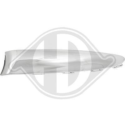 Diederichs Zier-/Schutzleiste, Stoßfänger [Hersteller-Nr. 3405163] für Fiat