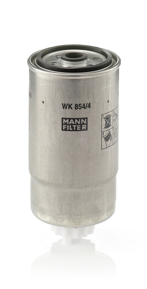Mann-filter Kraftstofffilter [Hersteller-Nr. WK854/4] für Fiat, Peugeot, Citroën