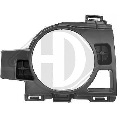 Diederichs Halter, Zusatzscheinwerfer [Hersteller-Nr. 4483052] für Renault
