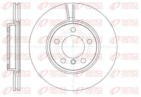 Kawe 1x Bremsscheibe [Hersteller-Nr. 6144010] für Mini