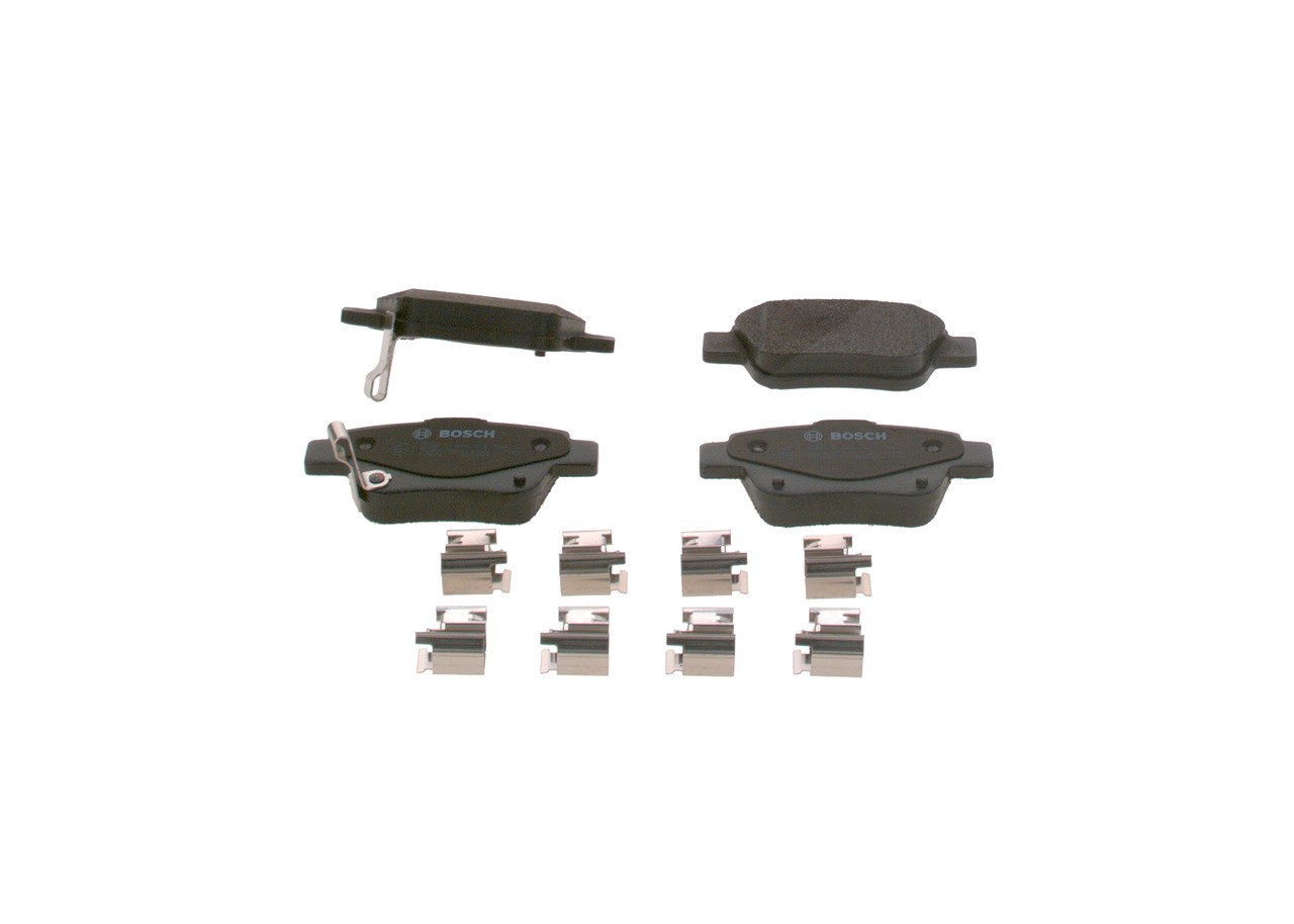 Bosch Bremsbelagsatz, Scheibenbremse [Hersteller-Nr. 0986424798] für Toyota