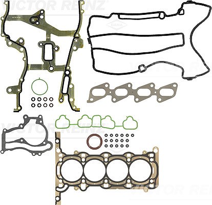 Victor Reinz Dichtungssatz, Zylinderkopf [Hersteller-Nr. 02-10021-01] für Vauxhall, Opel