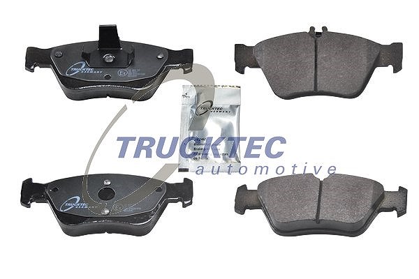 Trucktec Automotive Bremsbelagsatz, Scheibenbremse [Hersteller-Nr. 02.35.119] für Mercedes-Benz