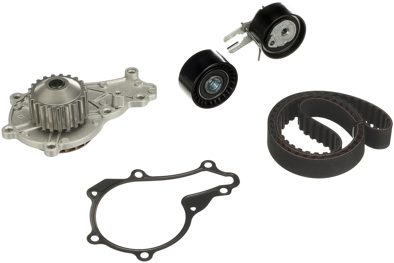 Gates Wasserpumpe + Zahnriemensatz [Hersteller-Nr. KP15589XS] für Citroën, Suzuki