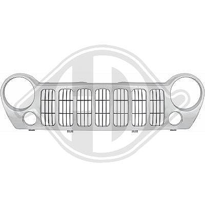 Diederichs Kühlergitter [Hersteller-Nr. 2601042] für Jeep