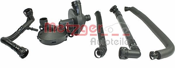 Metzger Autoteile Reparatursatz, Kurbelgehäuseentlüftung [Hersteller-Nr. 2385043] für BMW