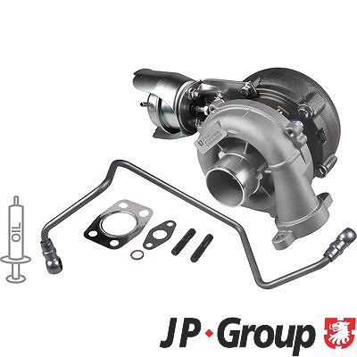Jp Group Lader, Aufladung [Hersteller-Nr. 3117800110] für Mini, Volvo, Mazda, Peugeot, Ford, Citroën