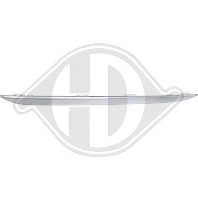Diederichs Zier-/Schutzleiste, Stoßfänger [Hersteller-Nr. 1673067] für Mercedes-Benz