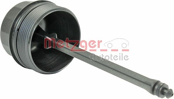Metzger Autoteile Deckel, Ölfiltergehäuse [Hersteller-Nr. 2370010] für Audi, VW, Seat, Skoda