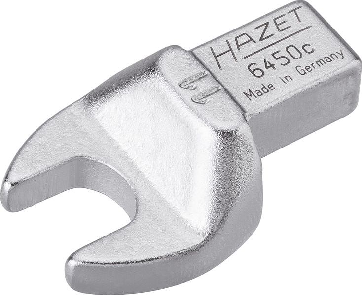 Hazet Einsteck-Maulschlüssel - Einsteck-Vierkant 9x12mm - 11mm [Hersteller-Nr. 6450C-11]