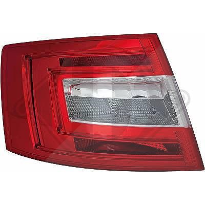 Diederichs Heckleuchte [Hersteller-Nr. 7832093] für Skoda