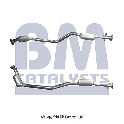 Bm Catalysts Katalysator Kat mit Anbauteilen links [Hersteller-Nr. BM90834H] für Mercedes-Benz