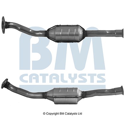 Bm Catalysts Katalysator mit Anbauteilen [Hersteller-Nr. BM90115H] für Peugeot, Citroën