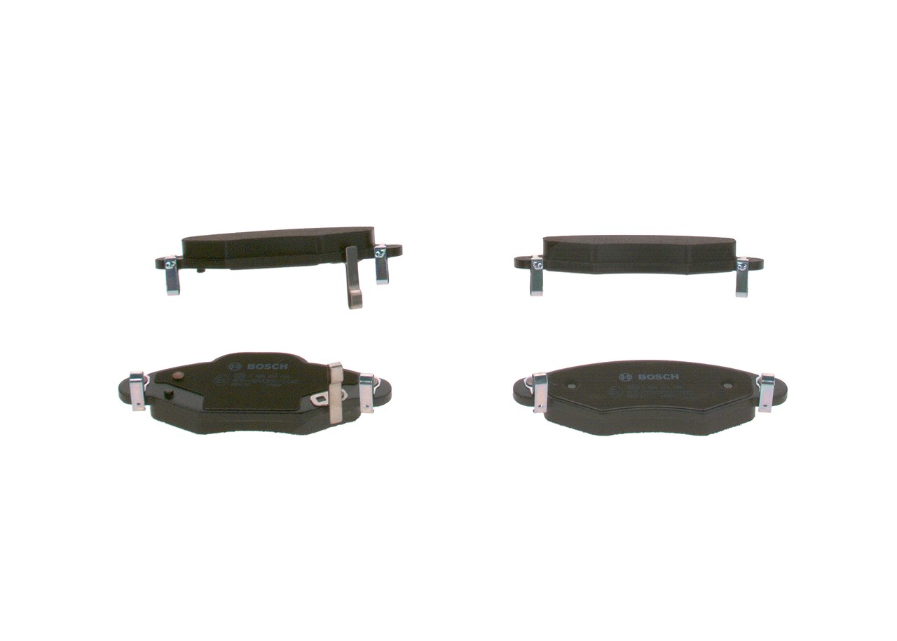Bosch Bremsbeläge vorne (Satz) [Hersteller-Nr. 0986424788] für Toyota