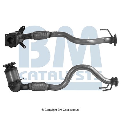 Bm Catalysts Katalysator mit Anbauteilen [Hersteller-Nr. BM91519H] für VW, Audi