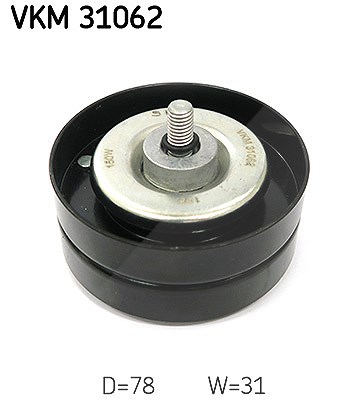 Skf Umlenk-/Führungsrolle, Keilrippenriemen [Hersteller-Nr. VKM31062] für Audi, VW
