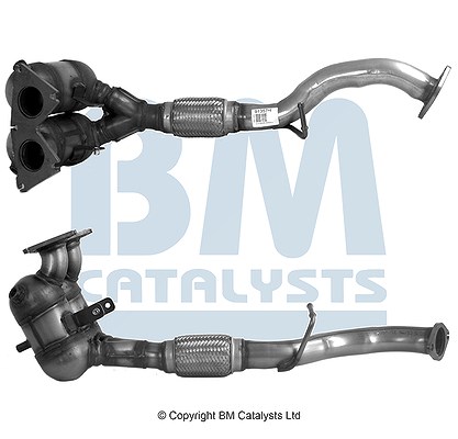 Bm Catalysts Katalysator mit Anbauteilen [Hersteller-Nr. BM91357H] für Alfa Romeo