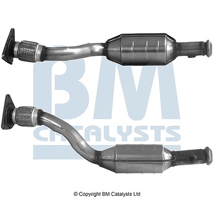 Bm Catalysts Katalysator mit Anbauteilen [Hersteller-Nr. BM90812H] für Renault