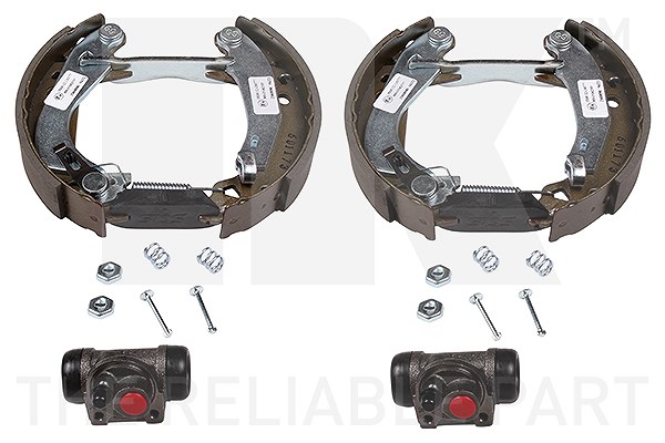 Nk Bremsbackensatz [Hersteller-Nr. 449940701] für Peugeot, Citroën