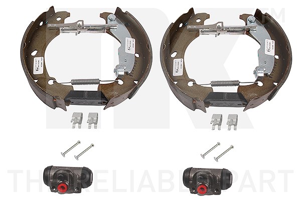 Nk Bremsensatz, Trommelbremse [Hersteller-Nr. 442362501] für Fiat