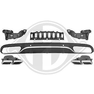 Diederichs Stoßfänger [Hersteller-Nr. 1673259] für Mercedes-Benz