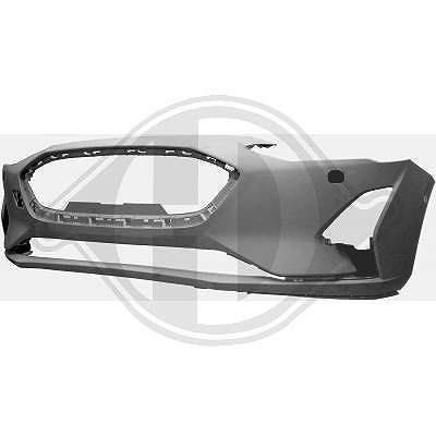 Diederichs Stoßfänger [Hersteller-Nr. 1530053] für Ford