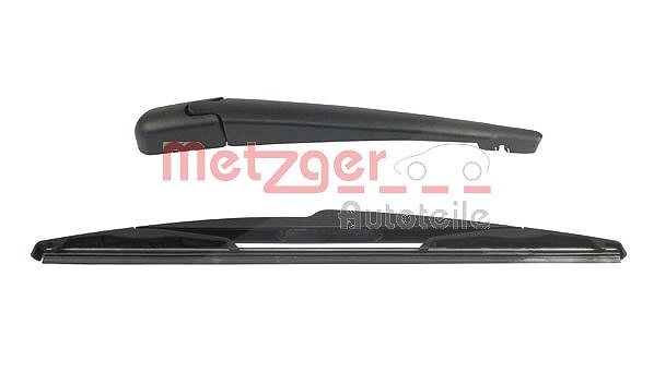 Metzger Autoteile Wischarm mit Kappe + Wischer hinten [Hersteller-Nr. 2190152] für Fiat