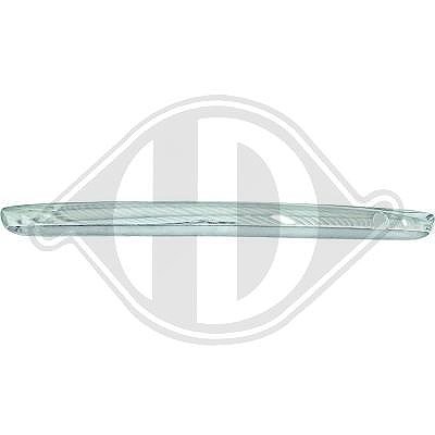 Diederichs Zier-/Schutzleiste, Stoßfänger [Hersteller-Nr. 3405067] für Fiat