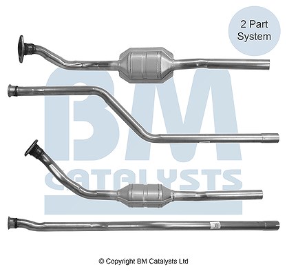 Bm Catalysts Katalysator [Hersteller-Nr. BM80087H] für Citroën
