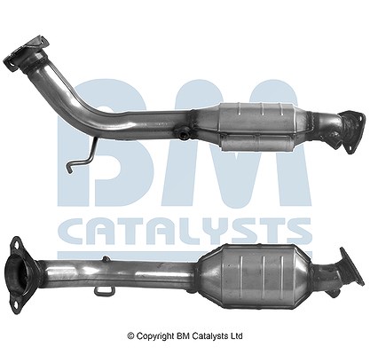 Bm Catalysts Katalysator inkl. Montagesatz [Hersteller-Nr. BM91128H] für Honda