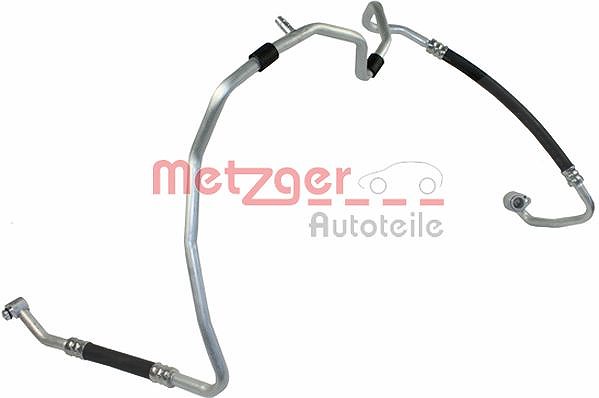 Metzger Autoteile Hochdruck-/Niederdruckleitung, Klimaanlage [Hersteller-Nr. 2360061] für VW, Skoda, Seat, Audi