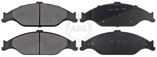A.b.s. Bremsbelagsatz, Scheibenbremse [Hersteller-Nr. 38804] für Ford Usa