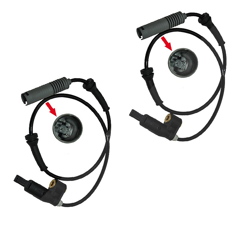 Bestprice 2x ABS Sensor Vorderachse [Hersteller-Nr. 10683291] für BMW