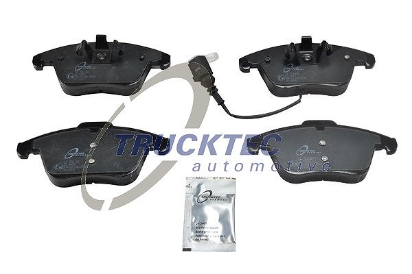 Trucktec Automotive Bremsbelagsatz, Scheibenbremse [Hersteller-Nr. 07.35.235] für Seat, VW, Audi