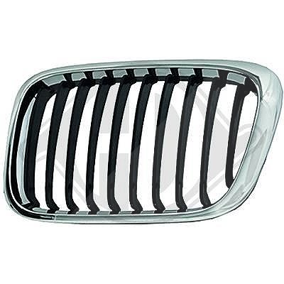 Diederichs Kühlergitter links Rand chrom schwarz [Hersteller-Nr. 1214041] für BMW