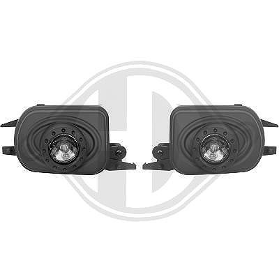 Diederichs Nebelscheinwerfersatz [Hersteller-Nr. 1671588] für Mercedes-Benz