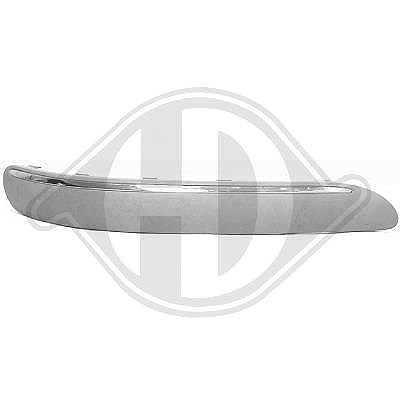 Diederichs Zier-/Schutzleiste, Stoßfänger [Hersteller-Nr. 1680162] für Mercedes-Benz