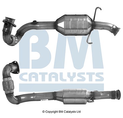 Bm Catalysts Katalysator inkl. Montagesatz [Hersteller-Nr. BM90733H] für Saab