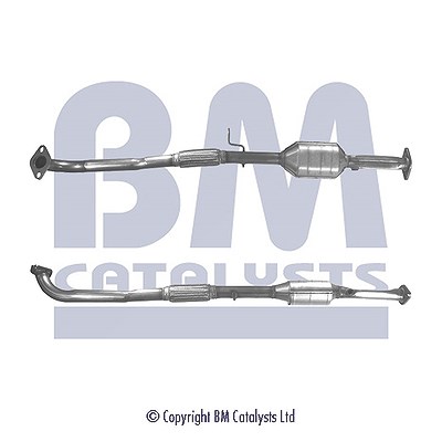Bm Catalysts Katalysator inkl. Montagesatz [Hersteller-Nr. BM90775H] für Rover, Mg
