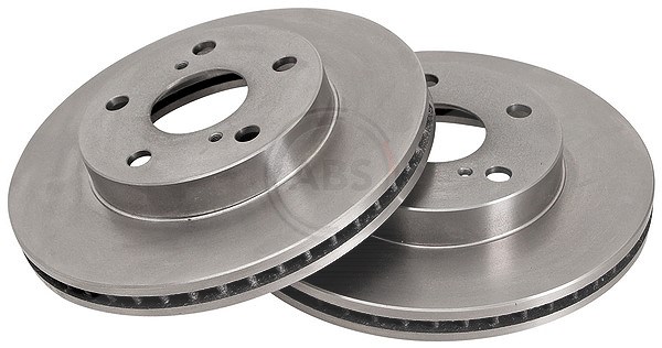 A.b.s. Bremsscheibe Vorderachse Belüftet [Hersteller-Nr. 16232] für Toyota