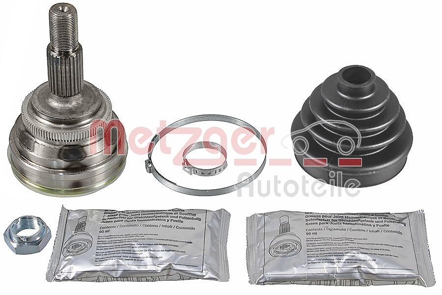 Metzger Autoteile Gelenksatz, Antriebswelle [Hersteller-Nr. 607-203] für Audi