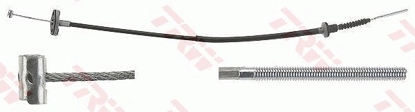 Trw Seilzug, Kupplungsbetätigung [Hersteller-Nr. GCC4011] für Chevrolet