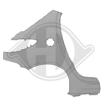 Diederichs Seitenwand [Hersteller-Nr. 4225037] für Peugeot