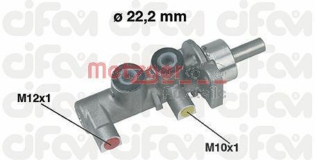 Metzger Autoteile Hauptbremszylinder [Hersteller-Nr. 202-380] für Opel