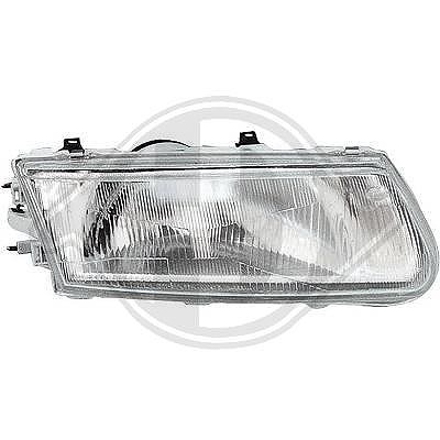 Diederichs Scheinwerfer H4 elektr. LWR ohne Stellmotor [Hersteller-Nr. 5860080] für Mitsubishi