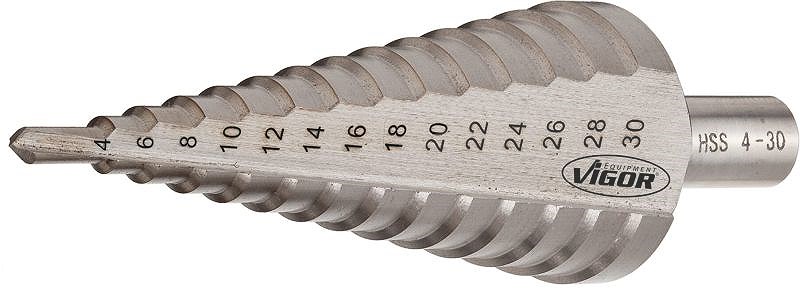 Vigor HSS-Stufenbohrer - 4 - 30 mm [Hersteller-Nr. V2396]