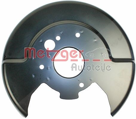Metzger Autoteile Spritzblech, Bremsscheibe [Hersteller-Nr. 6115117] für Nissan